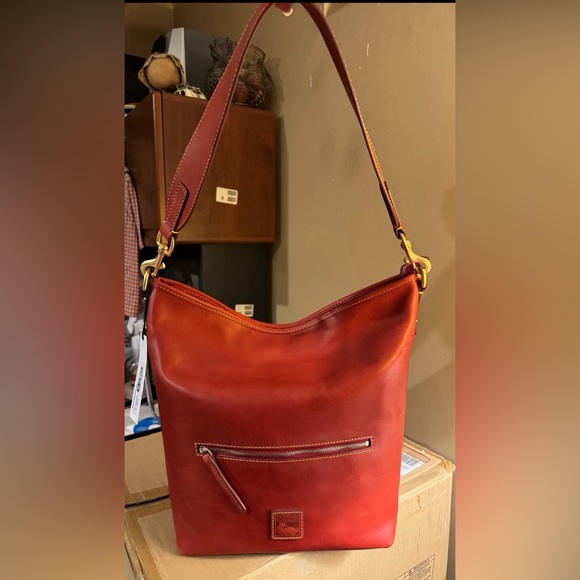 Dooney & Bourke Camden Florentine Hobo Medium Shoulder Bag - Picture 10 of 15